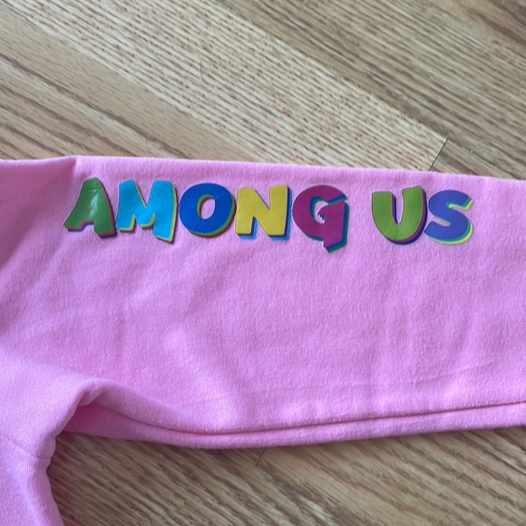Among Us “Impostor” video game ap sweater sweatshirt kids Sz M L EUC - Picture 3 of 7